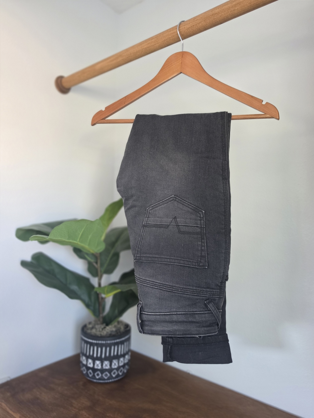 REV'IT! Women's Motorcycle Riding Jeans - High-Waisted, Slim Fit Sz 26